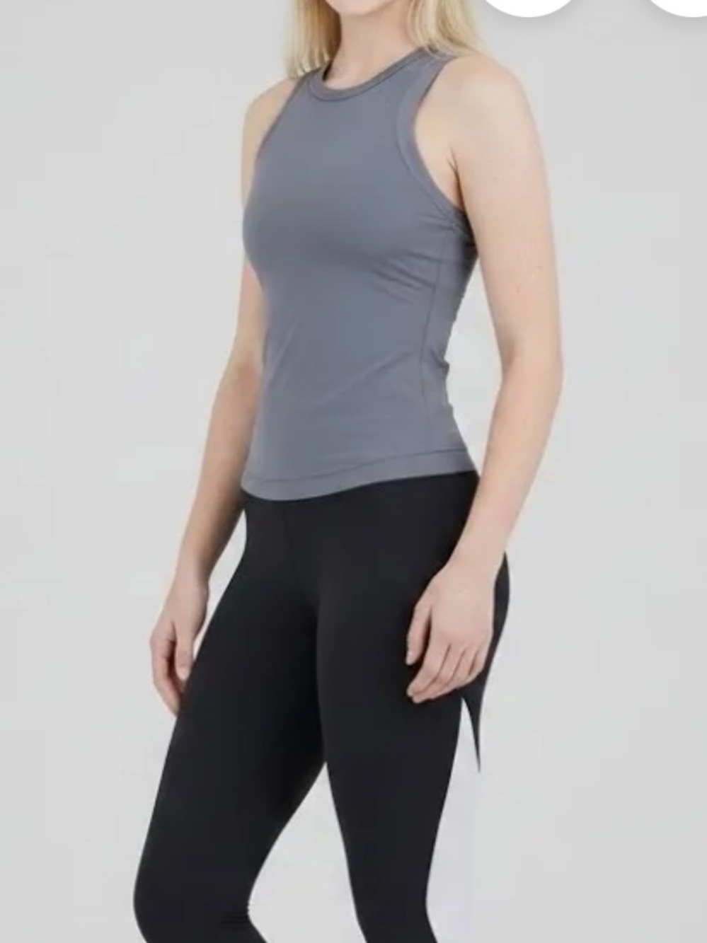 👗Athleta transcend Women's Gray Sleeveless Performance Tank
